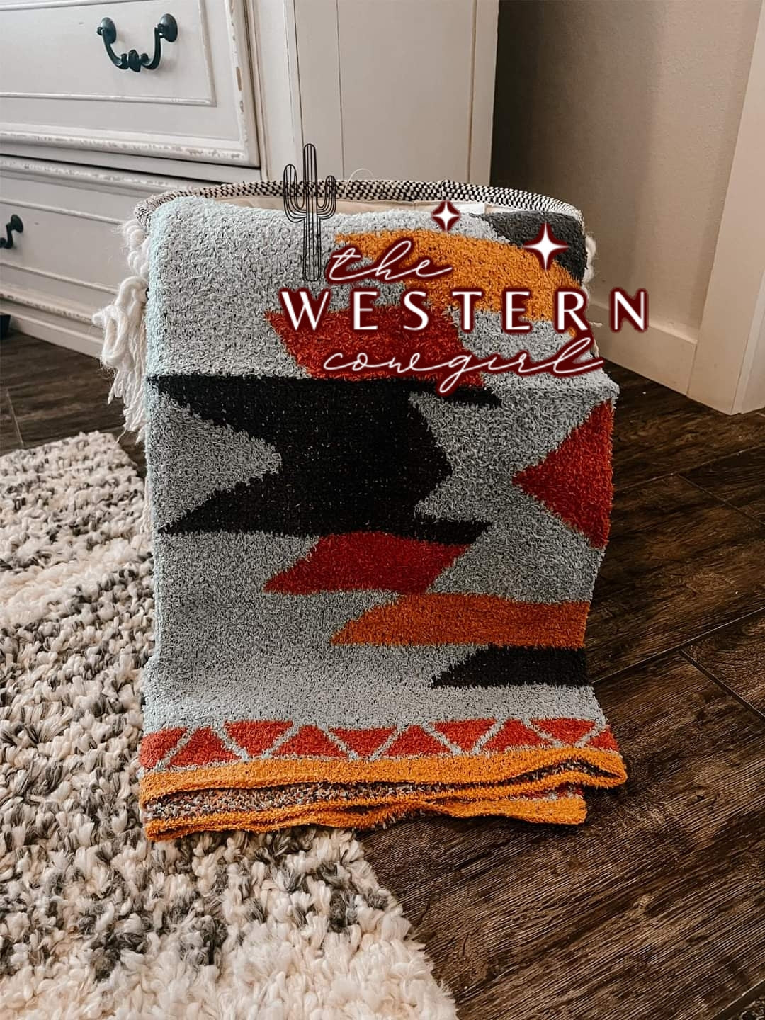 Western Plush blanket