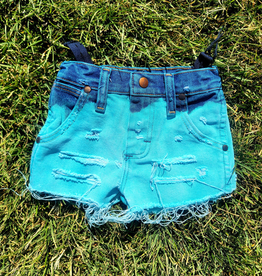 Wrangler denim turquoise 3t- custom for A